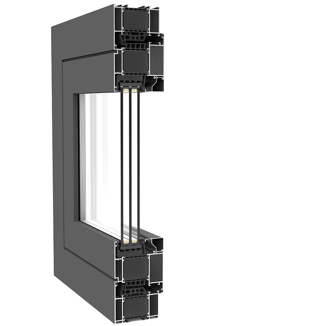 BD93 PASSIVE INWARD CASEMENT WINDOW