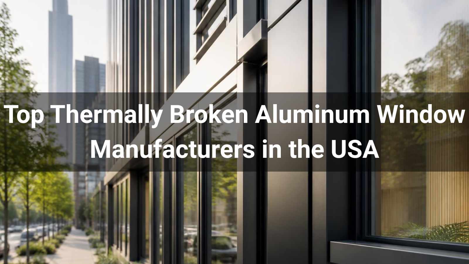 Top 10 Thermally Broken Aluminum Window Manufacturers in the USA 2026